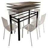 Base Retangular Para Mesa Jantar Preto 1 20mt