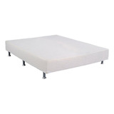 Base Sommier Light Branco Casal 138x188x24 Ortobom
