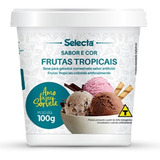 Base Sorvete Comestíveis Sabor Frutas Tropicais 100g Selecta