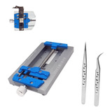 Base Suporte Para Placa Reparos Kit De Pinças Profissional