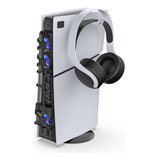 Base Suporte Vertical Para Ps5 Slim Cooler Resfriamento