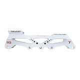 Base Traxart Híbrida Branca 3 Rodas 110mm Ou 4 Rodas 80mm