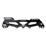 Base Traxart Híbrida Preta 3 Rodas 110mm Ou 4 Rodas 80mm