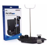 Base Vertical Ps4 Pro ps4 slim Carregador Kit 5 Em1 Suporte