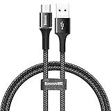 Baseus Cabo De Dados Halo Micro 3A 1m - Preto- CAMGH-B01