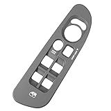 BASIKER Tampa Do Interruptor De Janela Painel Do Interruptor Da Porta Do Lado Do Motorista Para Dodge Ram 1500 2500 3500 2002 2010 Cinza