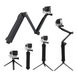 Bastão 3 Formas Gopro Hero 5 4 3 3 Tripe Monopod 3 Way