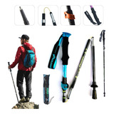 Bastao De Caminhada Ajustável Camping Trekking Trilha Alumín