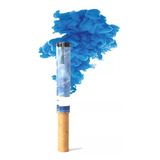 Bastão De Fumaça Colorida 20mm Azul Piromax 12 Unidades