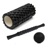 Bastão E Rolo E Bola Liberação Miofascial Massagem Foam Roll