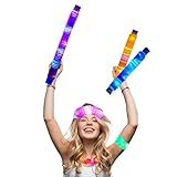 Bastão Led Luminoso Pop Tubes Kit 6 Cores Show Festa Balada Casamento Carnaval Decoração