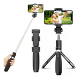 Bastão Pau De Selfie Tripé 70cm Sem Fio Bluetooth Para Video Foto Controle Remoto Suporte Monopé Retrátil Compatível Com Todos Celulares