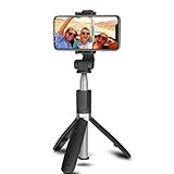 Bastão Pau Selfie Tripé Controle Bluetooth Retrátil Celular Suporte Portátil Universal Mesa Câmera Monopod 3 Em 1 Rotação 360 GoPro IPhone Estabilizador Fotos Profissional Regulável