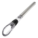 Bastão Resfriador De Vinho C Bico Aerador Inox Casa Bar