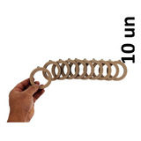 Bastidor Pingente Kit C 10un De 7cm Moldura Bordado Croche