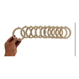 Bastidor Pingente Kit C 10un De 9cm Moldura Bordado Croche
