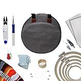 Bastidores De Madeira Kit Completo Para Bordado Nybc 01vr