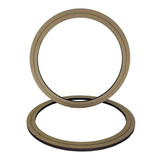Bastidores De Madeira Mdf Kit Com 10 Unid De 14cm Moldura