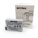 Bat Eria Batmax Lp-e8 Para Canon T2i, T3i, T4i, T5i - Lp-e8