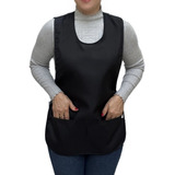 Bata Avental Uniforme Amarra Na Lateral Unissex
