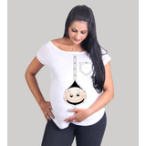 Bata Baby Look P Chá De Bebê Mãe Gestante Personalizada