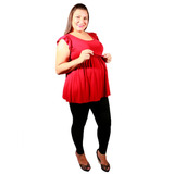 Bata Gestante Blusa Grávida Fotografia Kit 2 Unid brinde