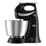 Batedeira Britânia Diamante Inox Turbo Duo 4 3l 550w Cor Preto 110v