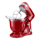 Batedeira Com Pedestal Britânia Power Plus Bbp760 Vermelha 220 v