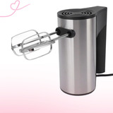 Batedeira Elétrica De Mão Inox Sokany Para Bolo Pão 110v