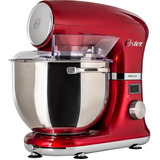 Batedeira Planetária Digital Oster Bowl Inox 5l C Pedestal Cor Vermelho 110v