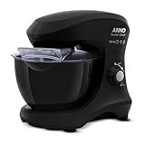 Batedeira Planetária Superchef Arno 750W 5 Litros 15 Velocidades Preta 110V