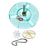 Batedor Agitador Tanquinho Mueller Super Pop Superpop kit Completo Polia Motor Correia Polia Agitador