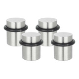 Batedor Amortecedor De Porta Com Parafuso 4cm Inox 4un