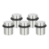 Batedor Amortecedor De Porta Com Parafuso 4cm Inox 5un