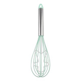 Batedor De Clara Fouet Manual De Silicone Boneco Cabo Inox