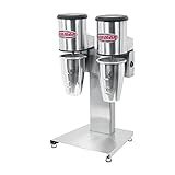 Batedor De Milk Shake Profissional C 2 Copos Bermar Em Inox