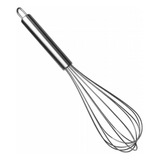 Batedor De Ovos Fue Inox Profissional Fouet Reforçado 33cm