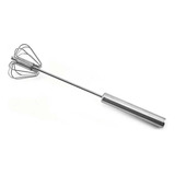 Batedor De Ovos Semi Automático Fouet Profissional Inox