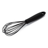 Batedor Fuê Fouet D Claras Ovo Silicone 20cm Linha Black Red