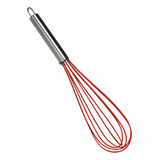 Batedor Ovos Bolo Silicone Fouet Grande Cabo Inox Promoção