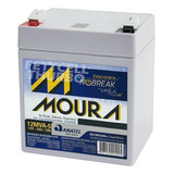 Bateria 12v 5ah Selada Nobreak Ts Shara Mini Ups 500va 600va