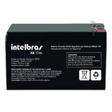 Bateria 12v Selada Intelbras Central Alarme Xb 12al