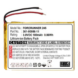 Bateria 361 00086 11 Compativel Com Forerunner 245 645