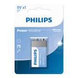 Bateria 9 Volts Philips Alcalina P Violão Microfone Etc 