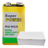 Bateria 9v Super Power 10 Unidades 