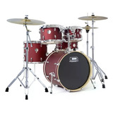 Bateria Acústica D One Rocket Dr20 Rss Red Satin Sparkle