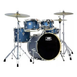 Bateria Acustica D One Rocket Dr22 Bss Blue Satin Sparkle
