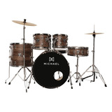 Bateria Acústica Michael Trinity Dmt322 Mdk