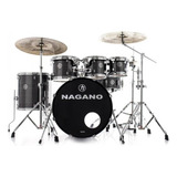 Bateria Acústica Nagano Garage Fusion Vintage Gray Stripe 20