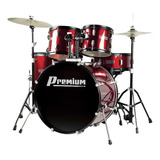 Bateria Acústica Premium Dx722 Bk 22